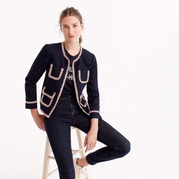 J. Crew Jackets & Blazers - J. Crew wool Lady jacket Sz 0.